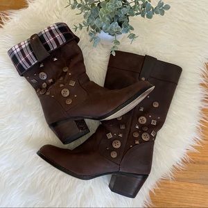 Durango Philly Fold Down Boots Sz 9